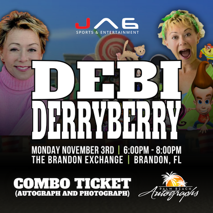DEBI DERRYBERRY AUTOGRAPH EVENT - Tampa (Brandon Exchange) In-Store Public Signing - NOVEMBER 3RD, 2025