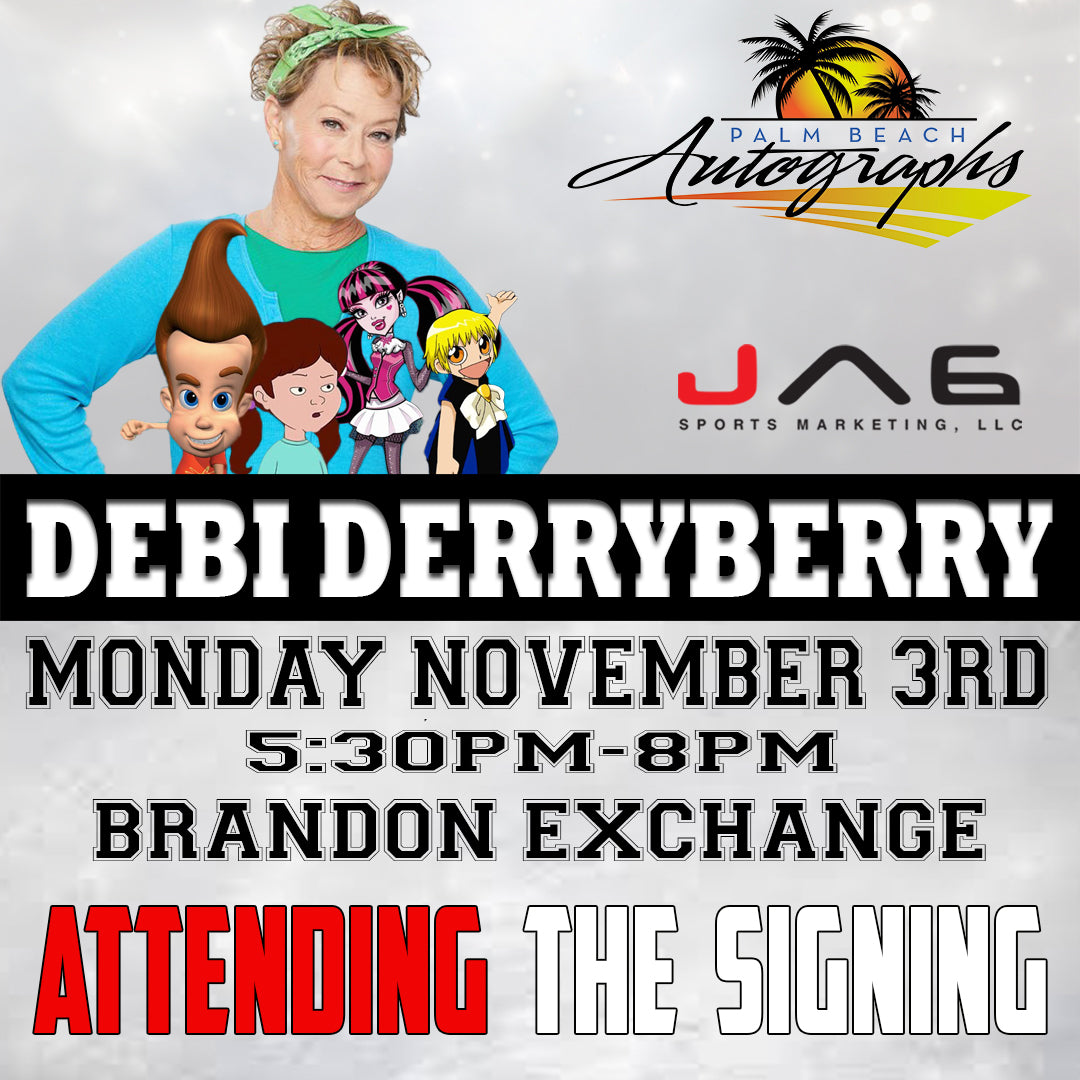 DEBI DERRYBERRY AUTOGRAPH EVENT - Tampa (Brandon Exchange) In-Store Public Signing - NOVEMBER 3RD, 2025