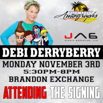 DEBI DERRYBERRY AUTOGRAPH EVENT - Tampa (Brandon Exchange) In-Store Public Signing - NOVEMBER 3RD, 2025