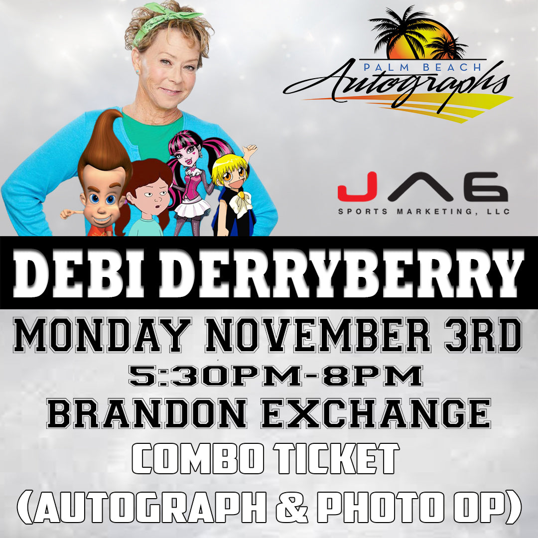 DEBI DERRYBERRY AUTOGRAPH EVENT - Tampa (Brandon Exchange) In-Store Public Signing - NOVEMBER 3RD, 2025
