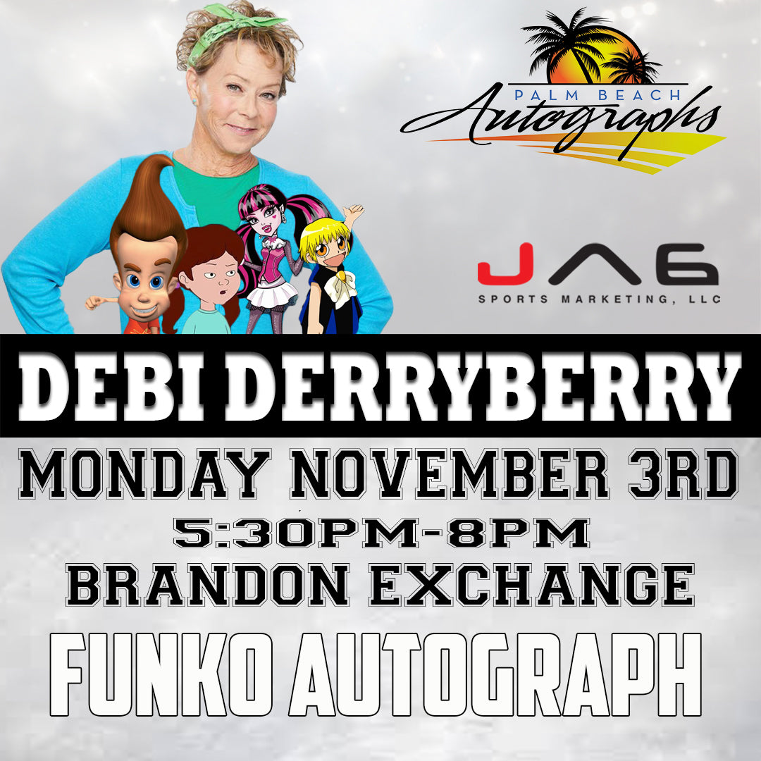 DEBI DERRYBERRY AUTOGRAPH EVENT - Tampa (Brandon Exchange) In-Store Public Signing - NOVEMBER 3RD, 2025