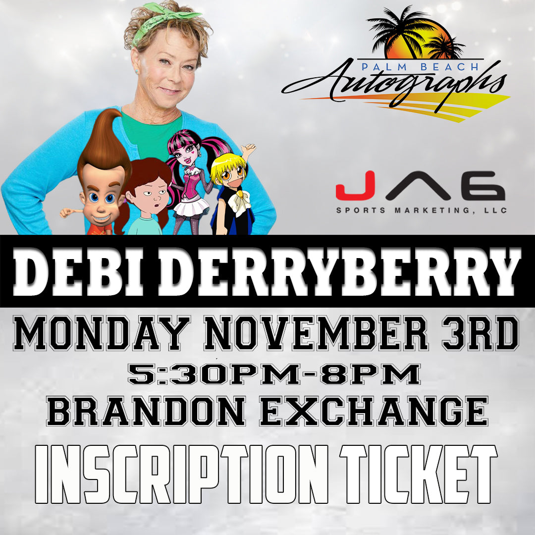 DEBI DERRYBERRY AUTOGRAPH EVENT - Tampa (Brandon Exchange) In-Store Public Signing - NOVEMBER 3RD, 2025