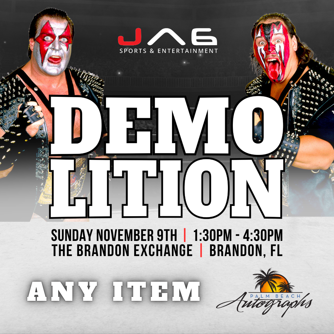 DEMOLITION AUTOGRAPH EVENT - Nashville (The Mall at Green Hills) In-Store Public Signing - November 9th, 2025