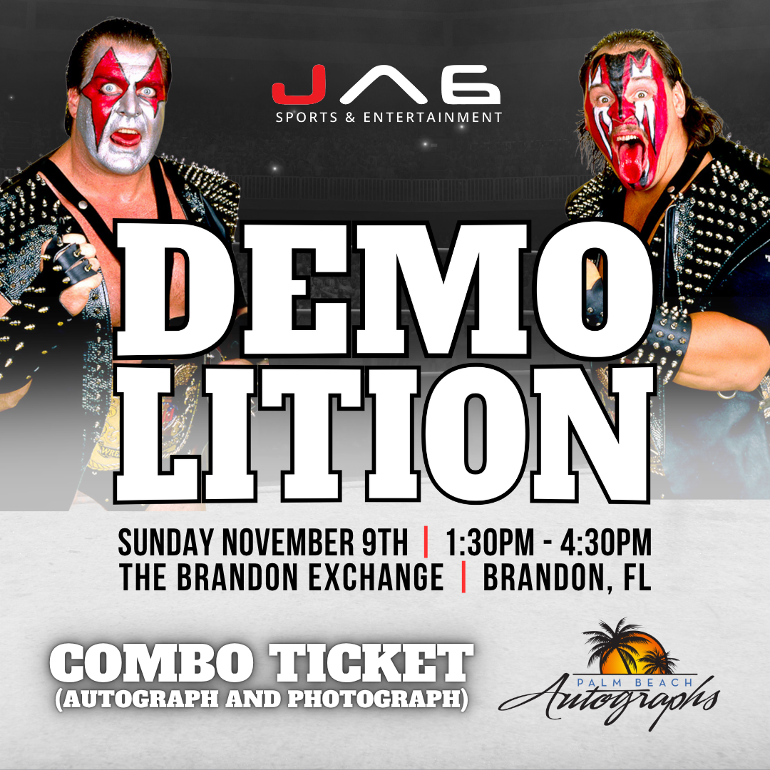 DEMOLITION AUTOGRAPH EVENT - Nashville (The Mall at Green Hills) In-Store Public Signing - November 9th, 2025