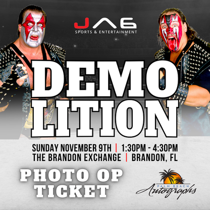 DEMOLITION AUTOGRAPH EVENT - Nashville (The Mall at Green Hills) In-Store Public Signing - November 9th, 2025