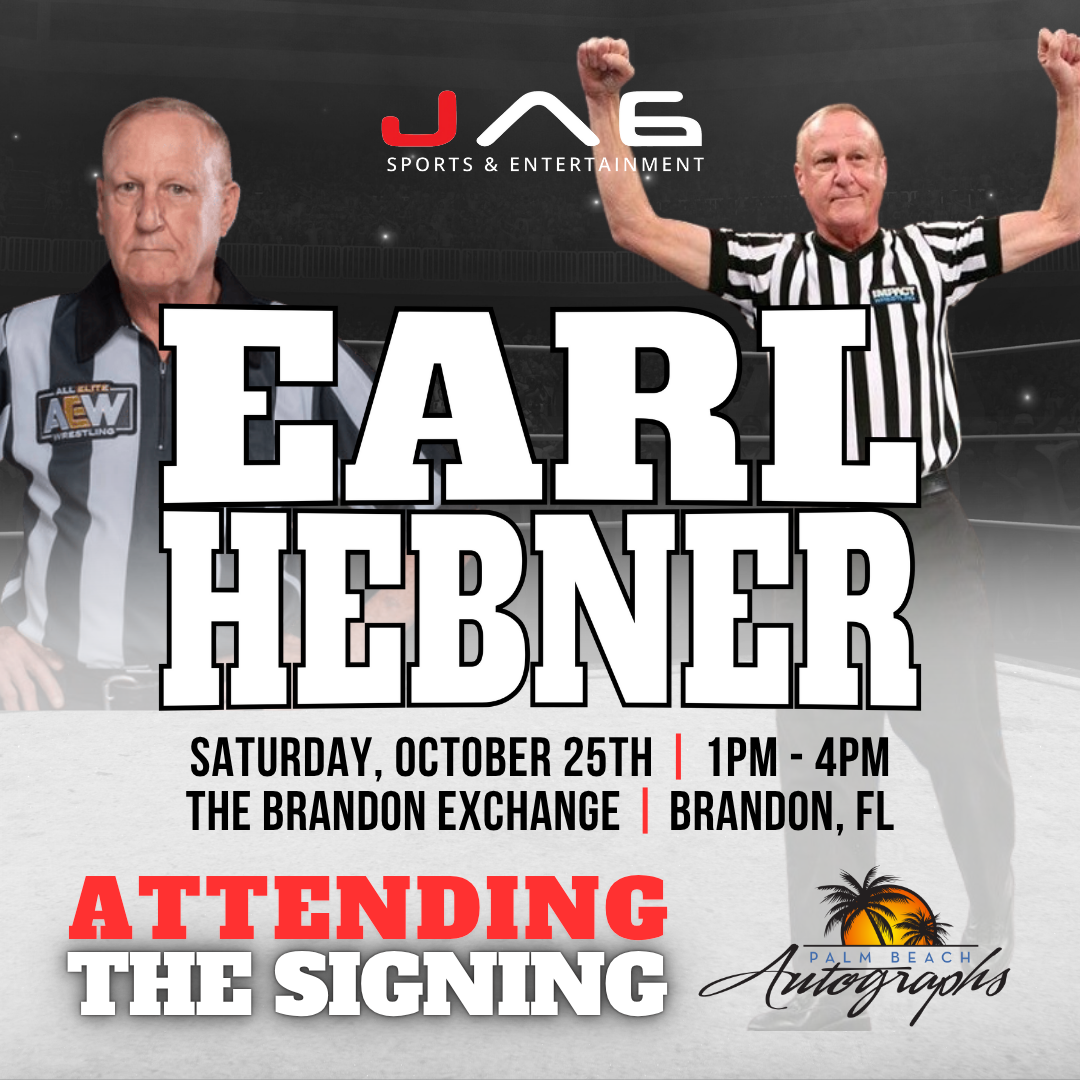 EARL HEBNER AUTOGRAPH EVENT - Tampa (Brandon Exchange) In-Store Public Signing - October 25th, 2025