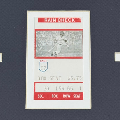 Bucky Dent New York Yankees 8x10 Photo Deluxe Framed with ALCS Replica Game Ticket