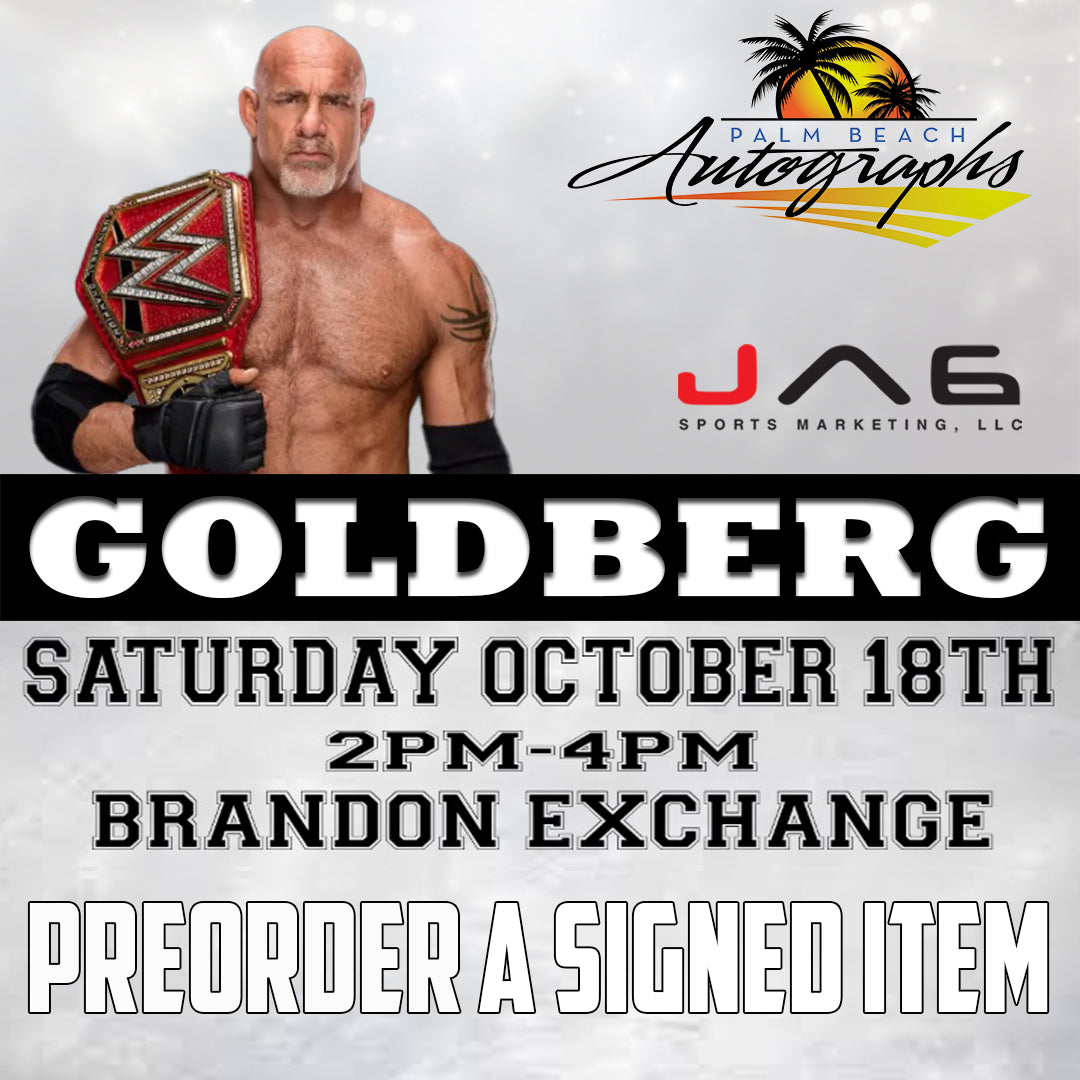 PRESALE - BILL GOLDBERG MAIL ORDER FOR OUR BRANDON In-Store Signing - October 18th, 2025