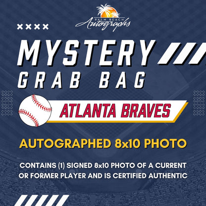 Mystery Grab Bag - Atlanta Braves MLB 8x10 Autographed Photo