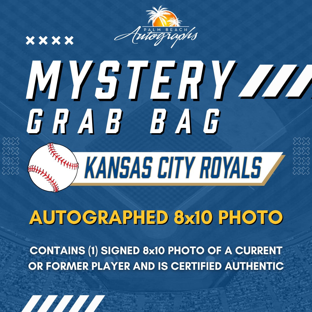 Mystery Grab Bag - Kansas City Royals MLB 8x10 Autographed Photo