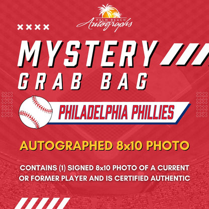 Mystery Grab Bag - Philadelphia Phillies MLB 8x10 Autographed Photo