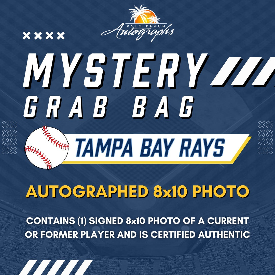 Mystery Grab Bag - Tampa Bay Rays MLB 8x10 Autographed Photo