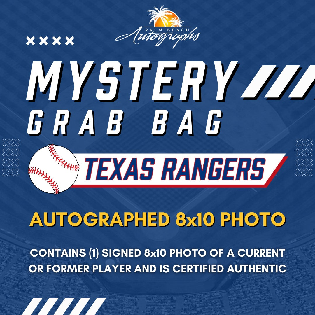 Mystery Grab Bag - Texas Rangers MLB 8x10 Autographed Photo