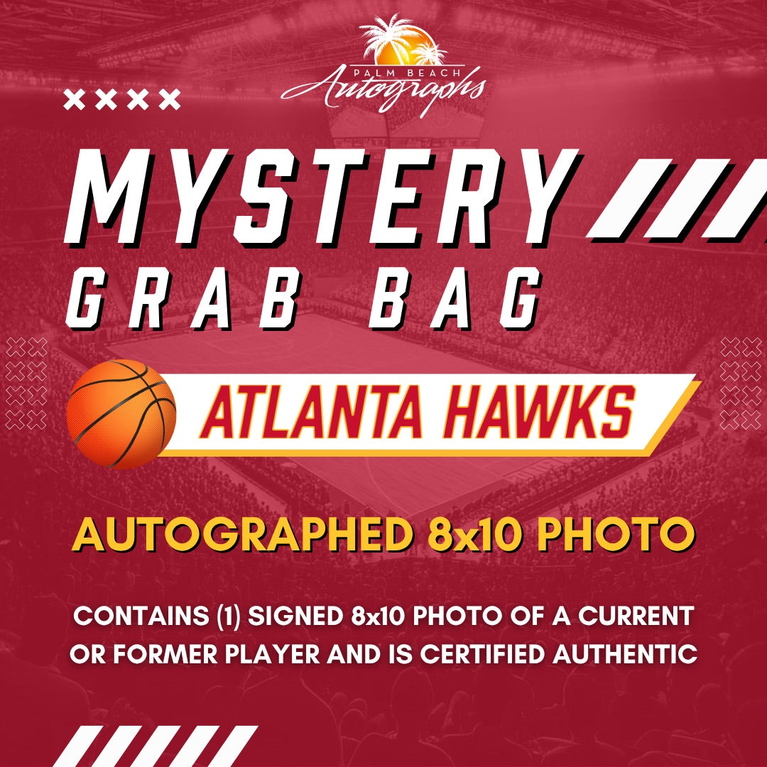 Mystery Grab Bag - Atlanta Hawks NBA Basketball 8x10 Autographed Photo