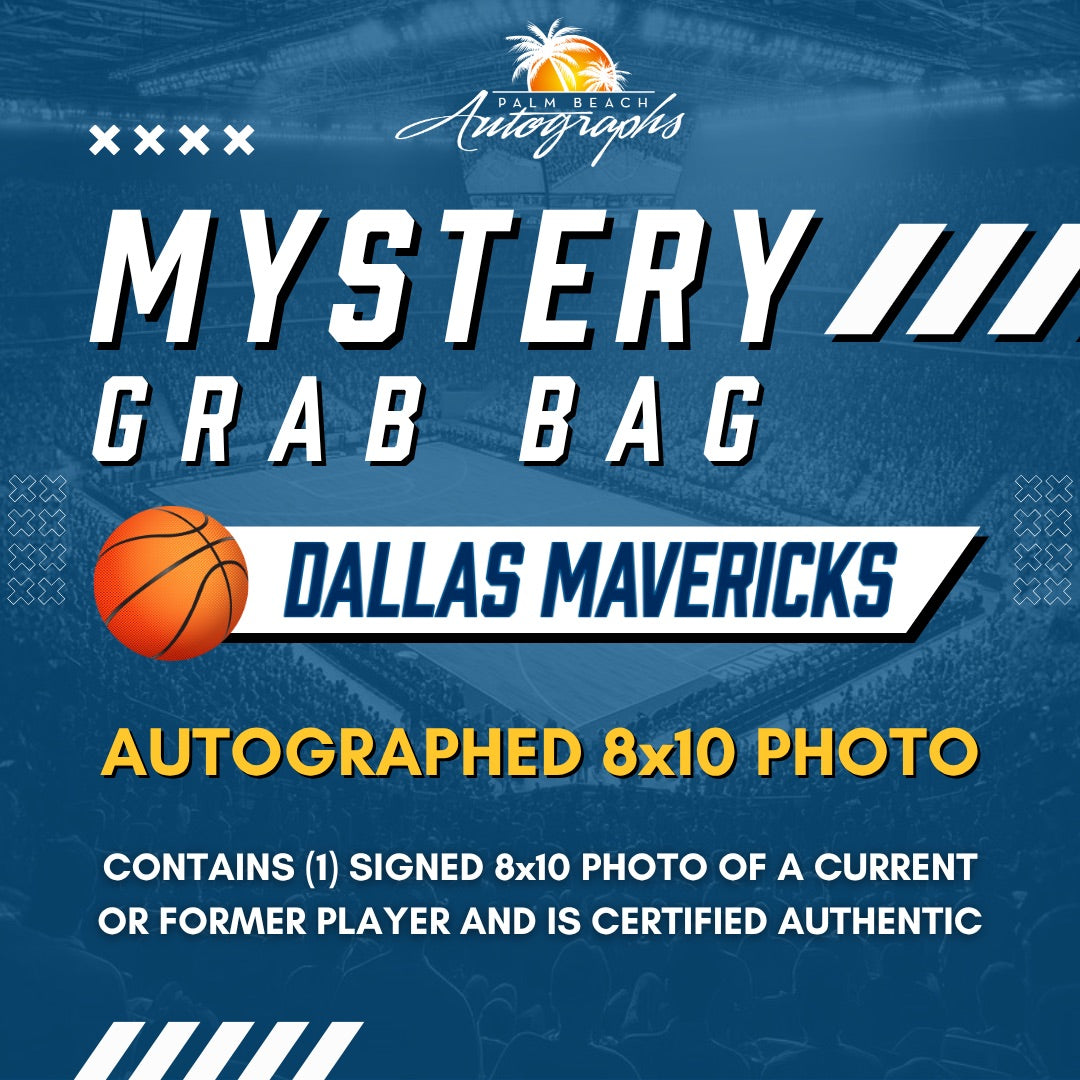 Mystery Grab Bag - Dallas Mavericks NBA Basketball 8x10 Autographed Photo