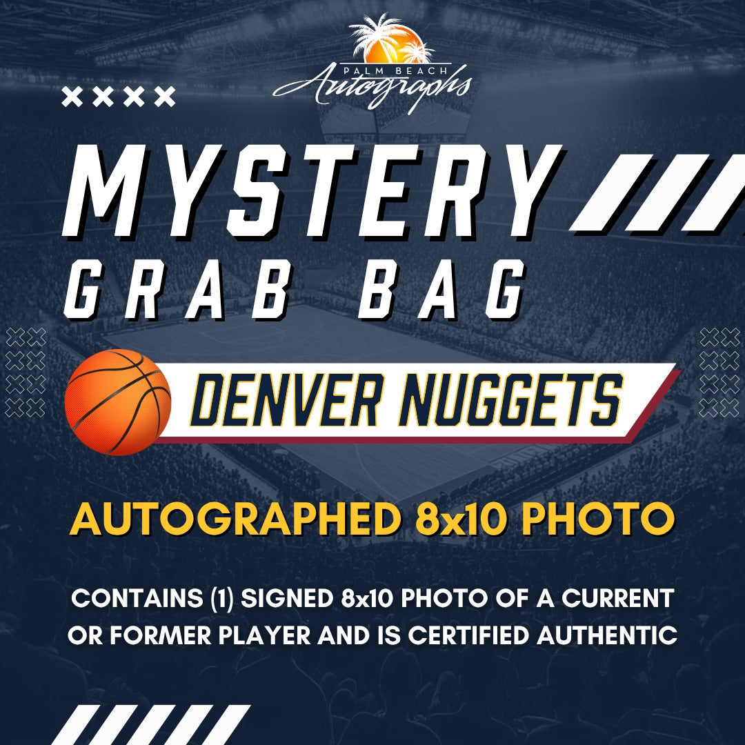 Mystery Grab Bag - Denver Nuggets NBA Basketball 8x10 Autographed Photo