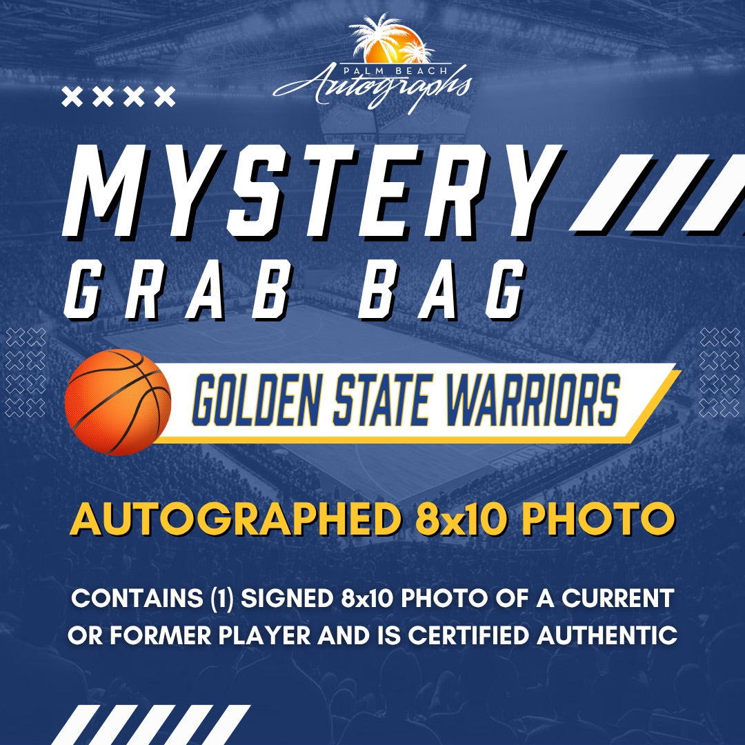 Mystery Grab Bag - Golden State Warriors NBA Basketball 8x10 Autographed Photo