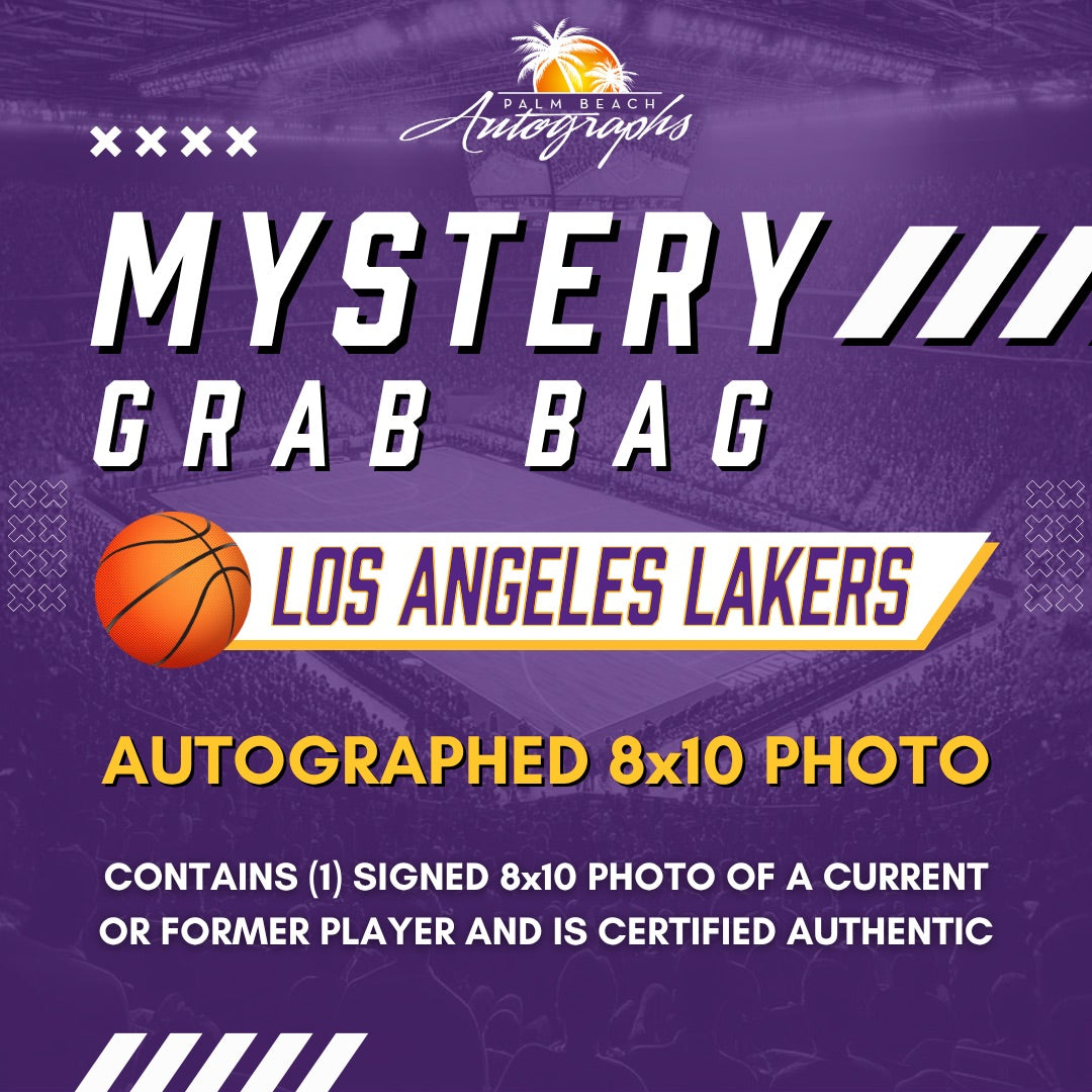 Mystery Grab Bag - Los Angeles Lakers NBA 8x10 Autographed Photo