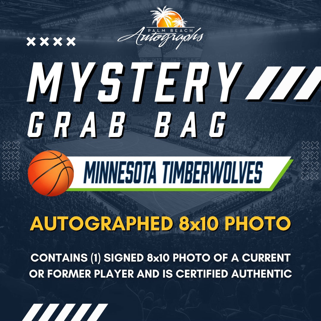 Mystery Grab Bag - Minnesota Timberwolves NBA Basketball 8x10 Autographed Photo
