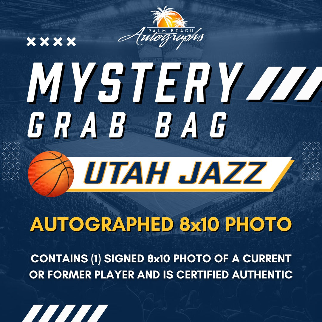 Mystery Grab Bag - Utah Jazz NBA Basketball 8x10 Autographed Photo