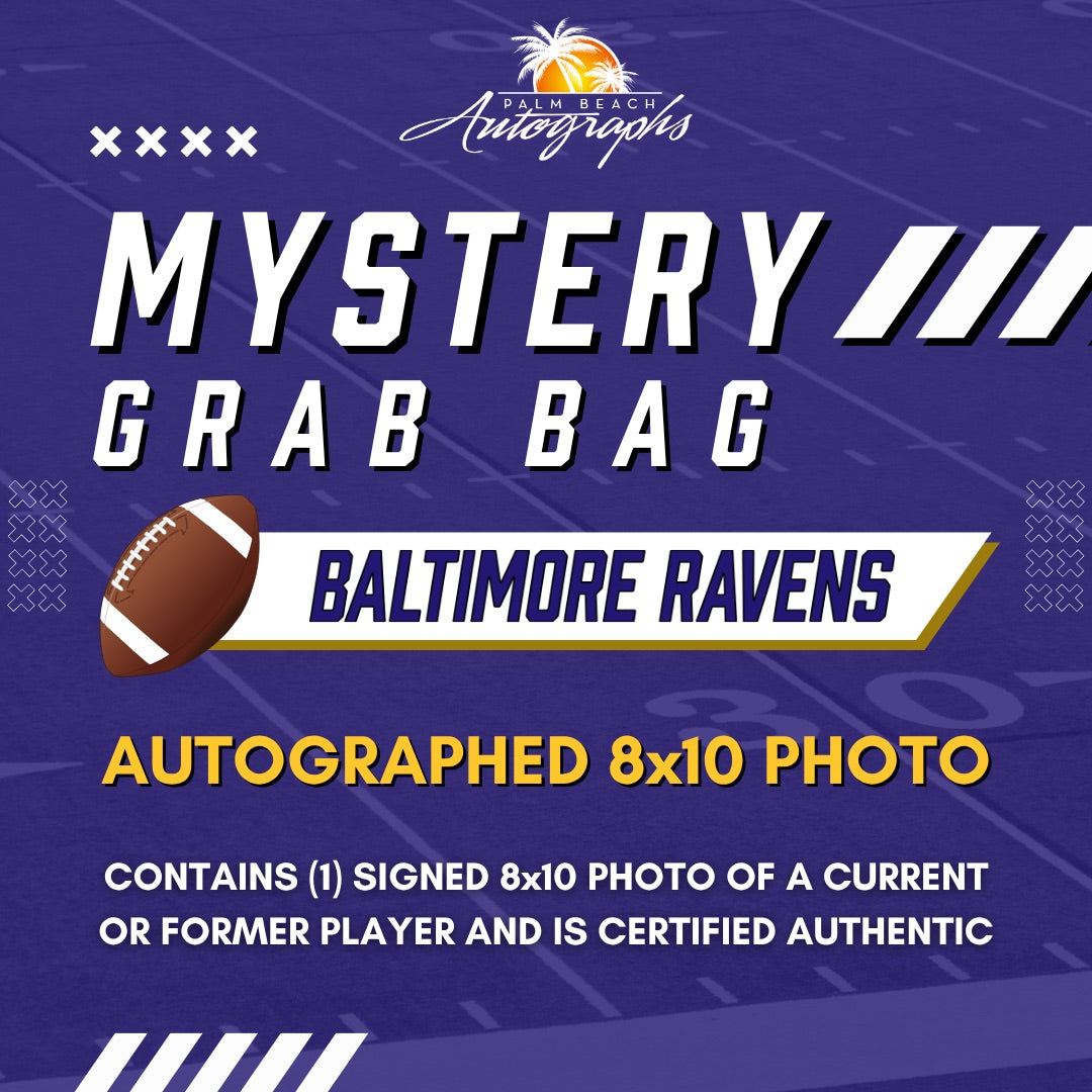 Mystery Grab Bag - Baltimore Ravens NFL 8x10 Autographed Photo