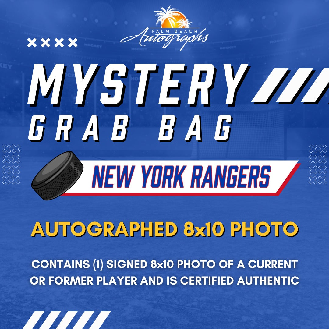 Mystery Grab Bag - New York Rangers NHL 8x10 Autographed Photo