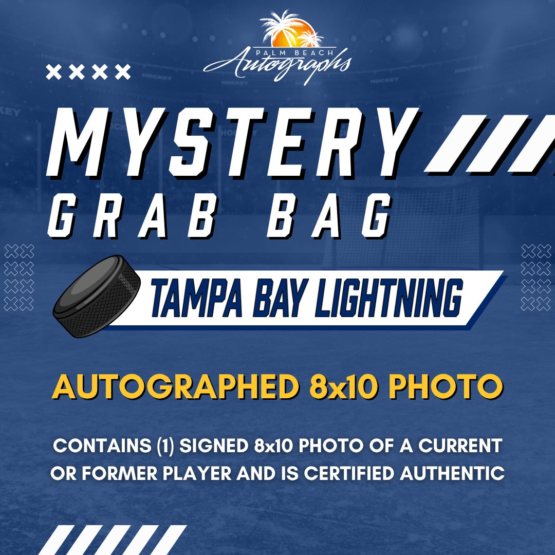 Mystery Grab Bag - Tampa Bay Lightning NHL 8x10 Autographed Photo