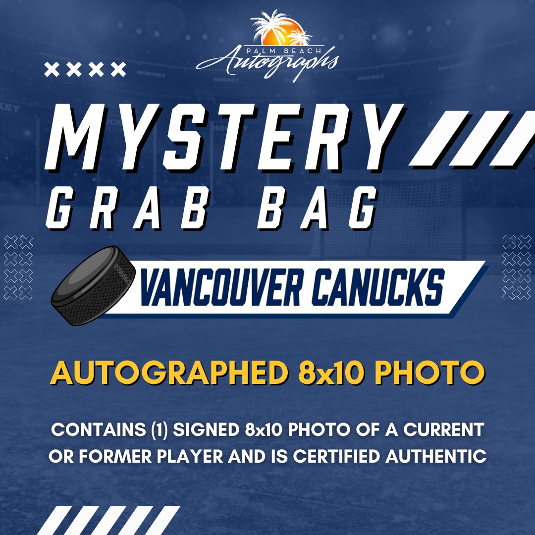 Mystery Grab Bag - Vancouver Canucks NHL Hockey 8x10 Autographed Photo