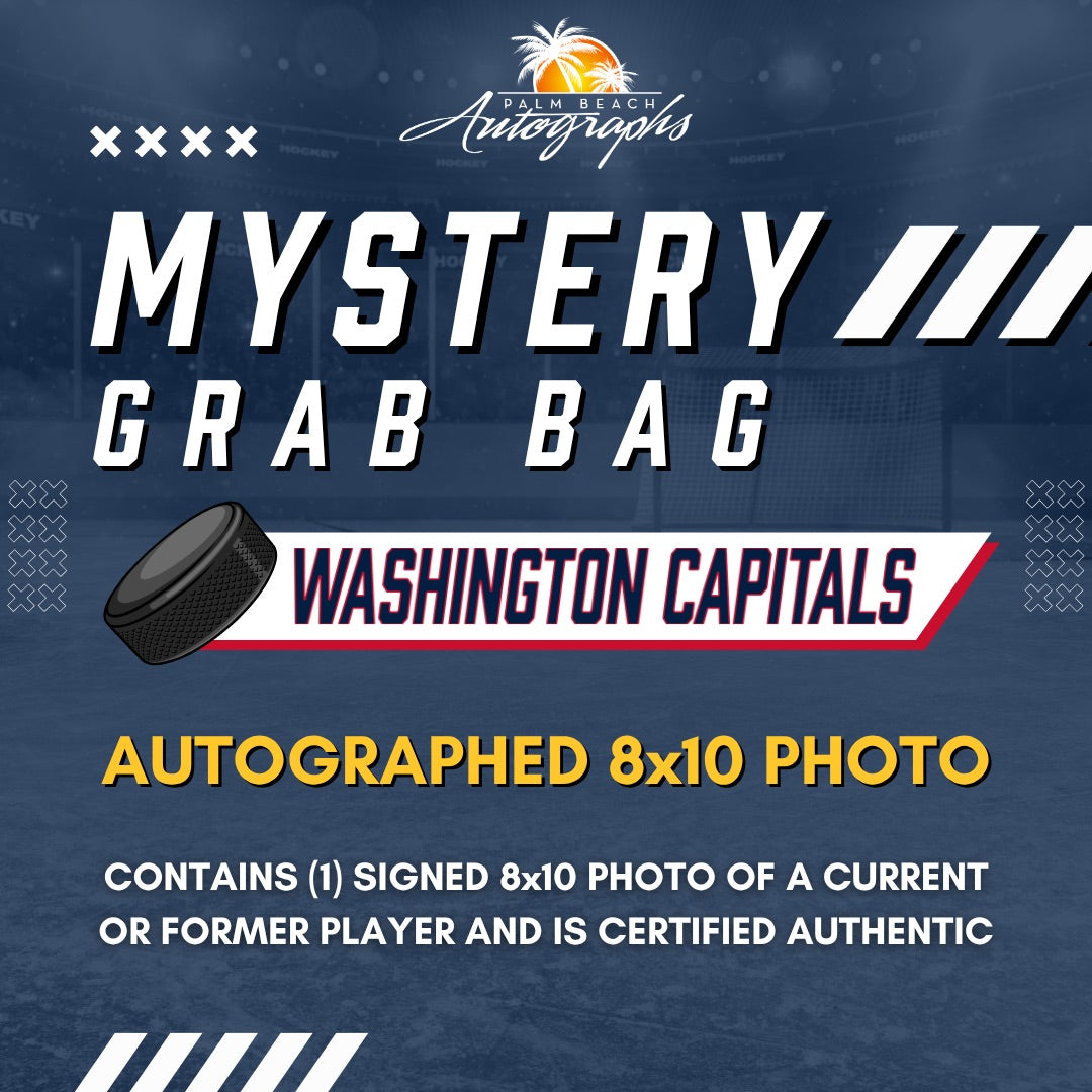 Mystery Grab Bag - Washington Capitals NHL Hockey 8x10 Autographed Photo