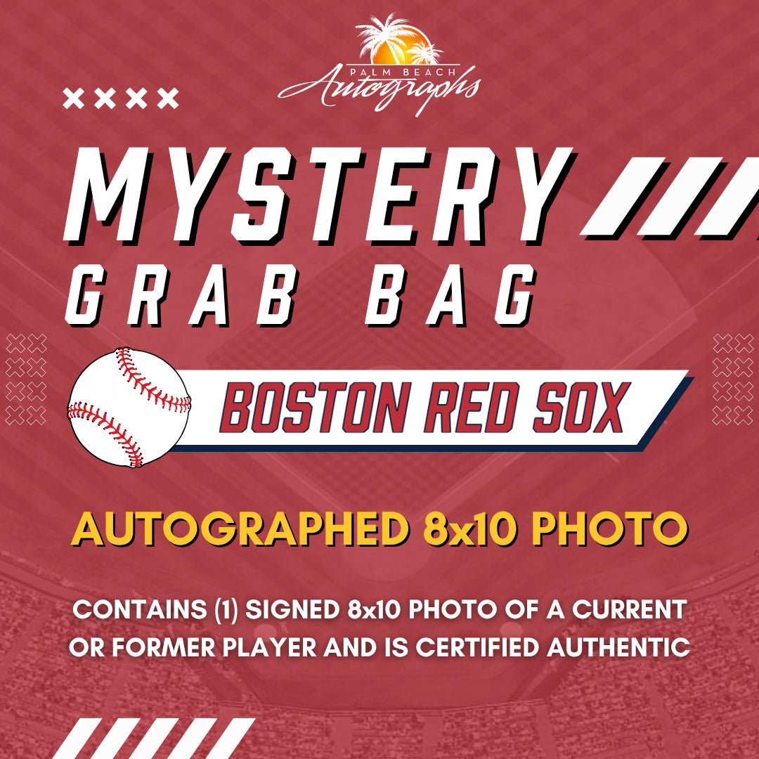 Mystery Grab Bag - Boston Red Sox MLB 8x10 Autographed Photo