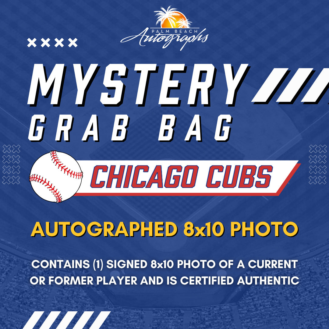 Mystery Grab Bag - Chicago Cubs MLB 8x10 Autographed Photo