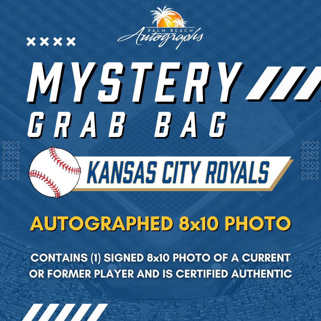 Mystery Grab Bag - Kansas City Royals MLB 8x10 Autographed Photo