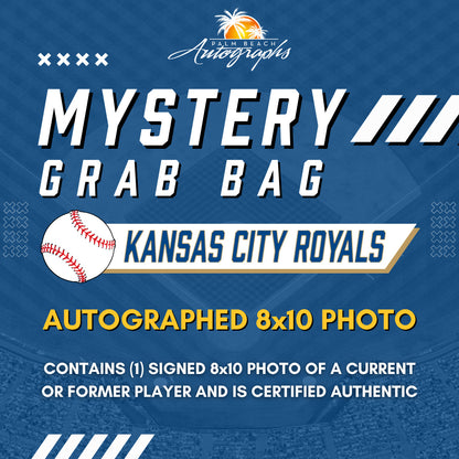 Mystery Grab Bag - Kansas City Royals MLB 8x10 Autographed Photo