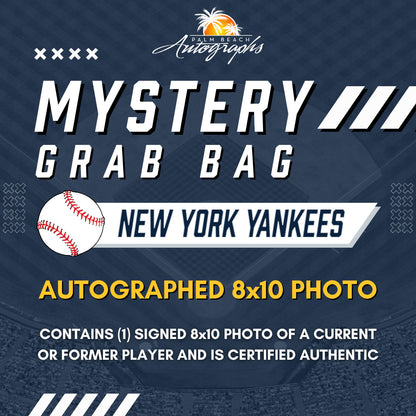 Mystery Grab Bag - New York Yankees MLB 8x10 Autographed Photo