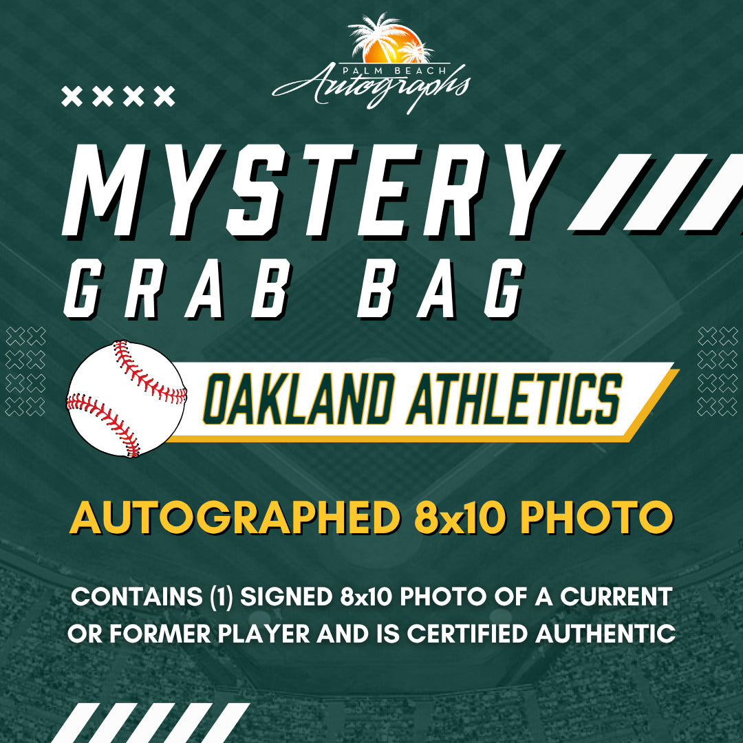 Mystery Grab Bag - Oakland Athletics MLB 8x10 Autographed Photo