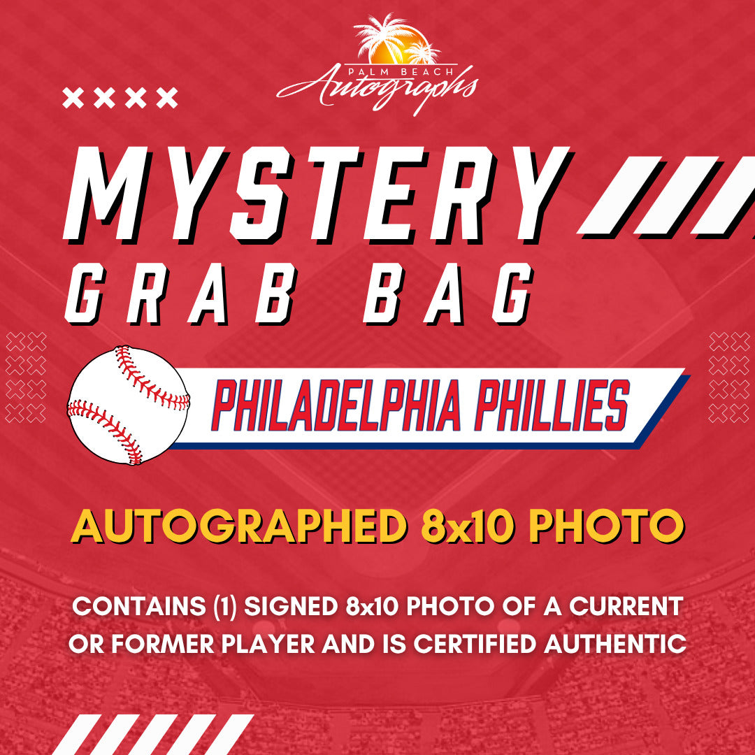 Mystery Grab Bag - Philadelphia Phillies MLB 8x10 Autographed Photo