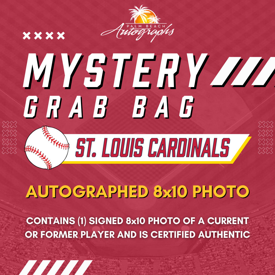 Mystery Grab Bag - St. Louis Cardinals MLB 8x10 Autographed Photo