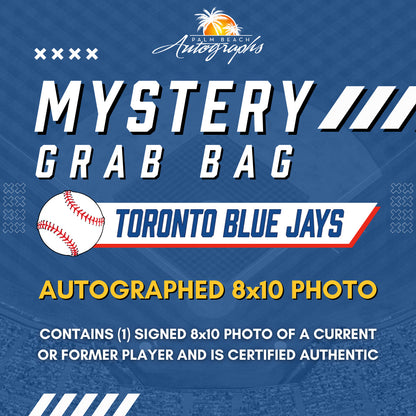 Mystery Grab Bag - Toronto Blue Jays MLB 8x10 Autographed Photo