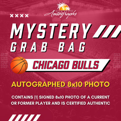 Mystery Grab Bag - Chicago Bulls NBA 8x10 Autographed Photo