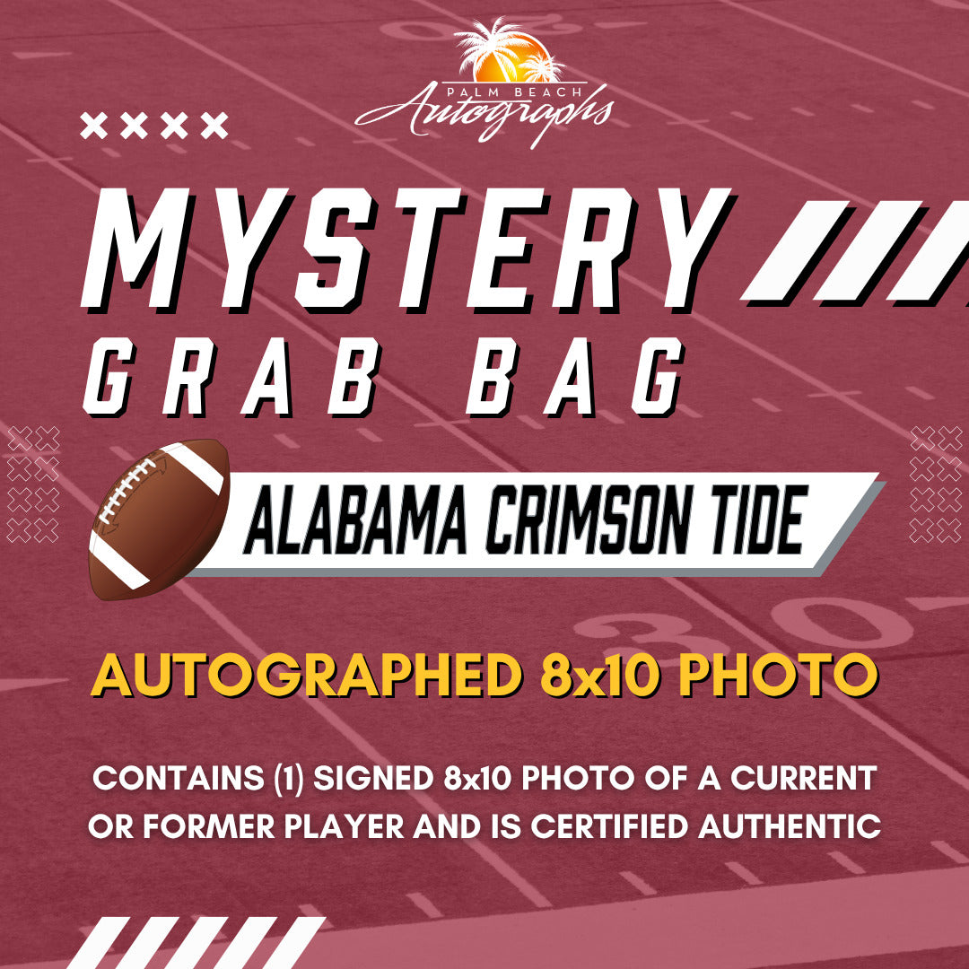Mystery Grab Bag - Alabama Crimson Tide NCAA 8x10 Autographed Photo