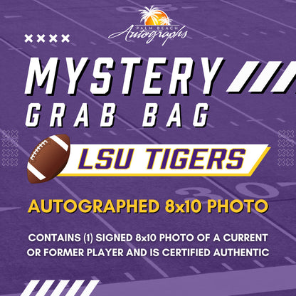 Mystery Grab Bag - LSU Tigers NCAA 8x10 Autographed Photo