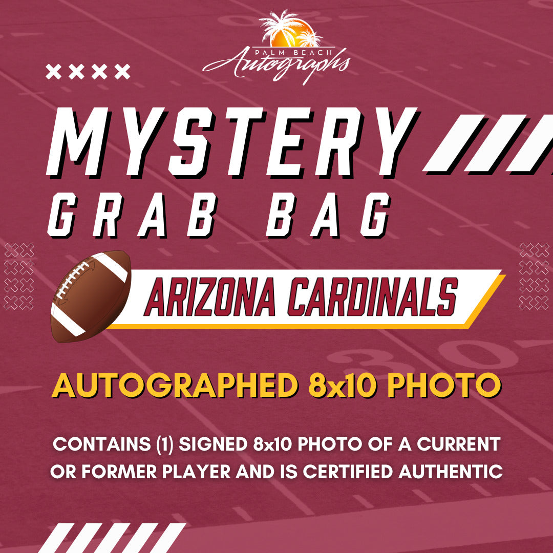 Mystery Grab Bag - Arizona Cardinals NFL 8x10 Autographed Photo