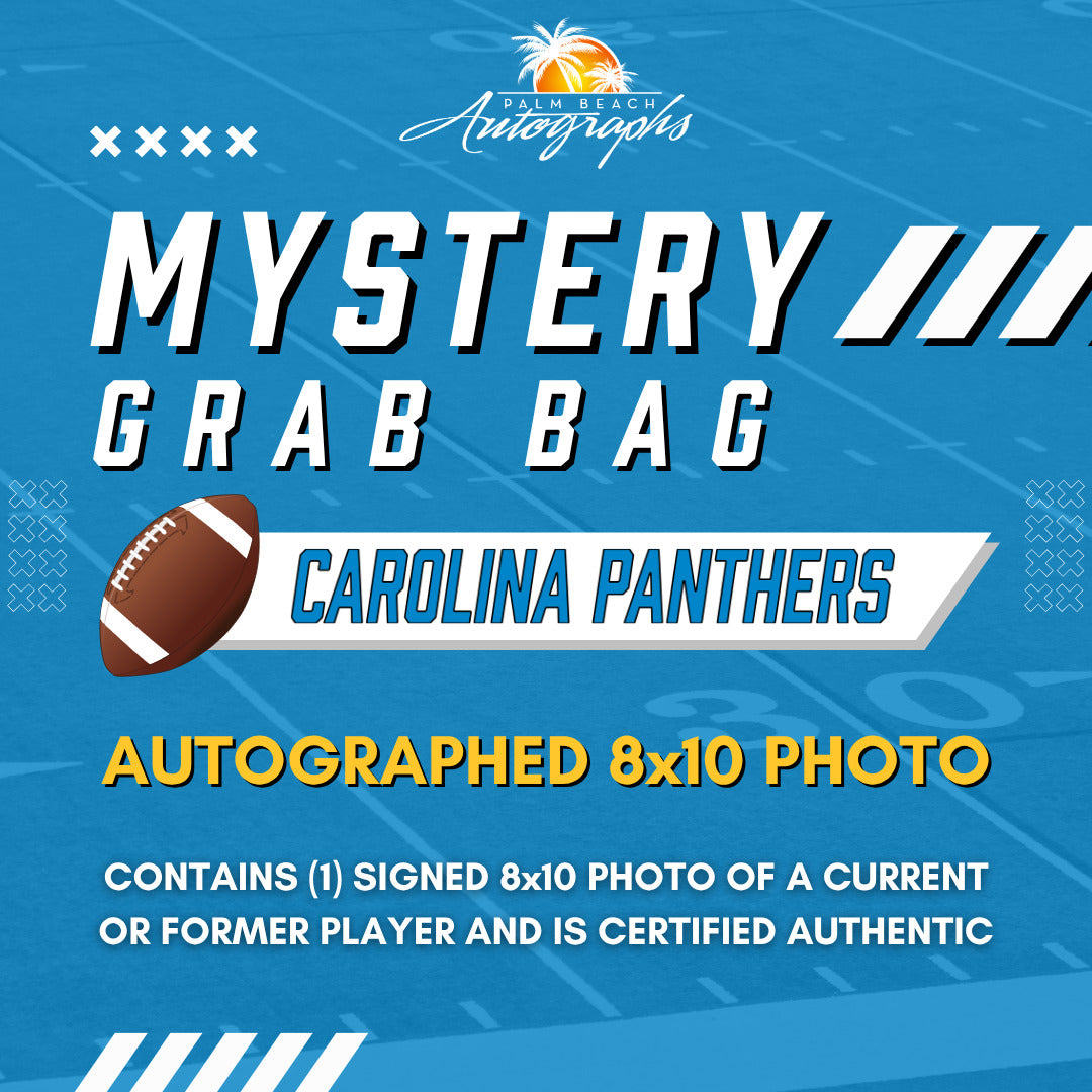 Mystery Grab Bag - Carolina Panthers NFL 8x10 Autographed Photo