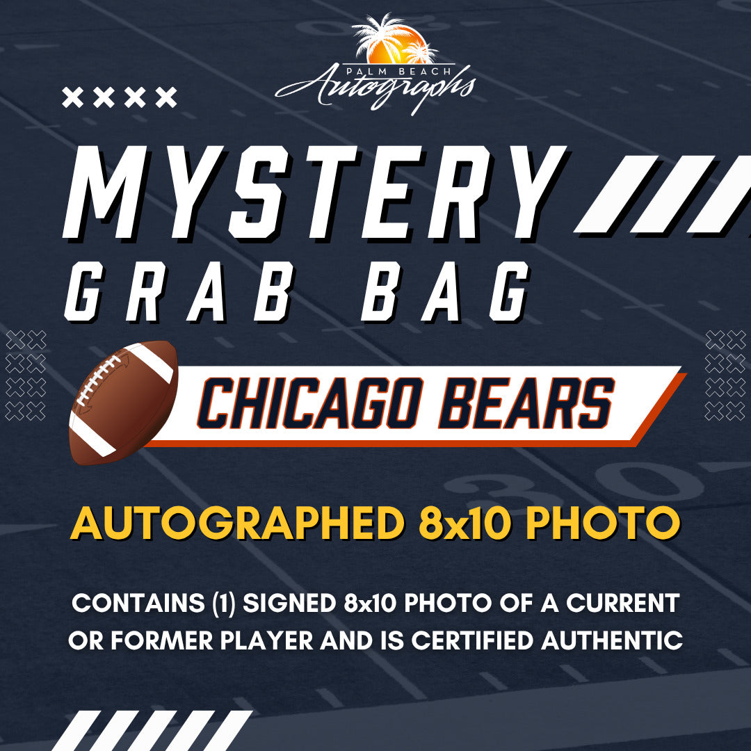 Mystery Grab Bag - Chicago Bears NFL 8x10 Autographed Photo