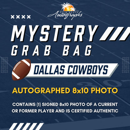 Mystery Grab Bag - Dallas Cowboys NFL 8x10 Autographed Photo