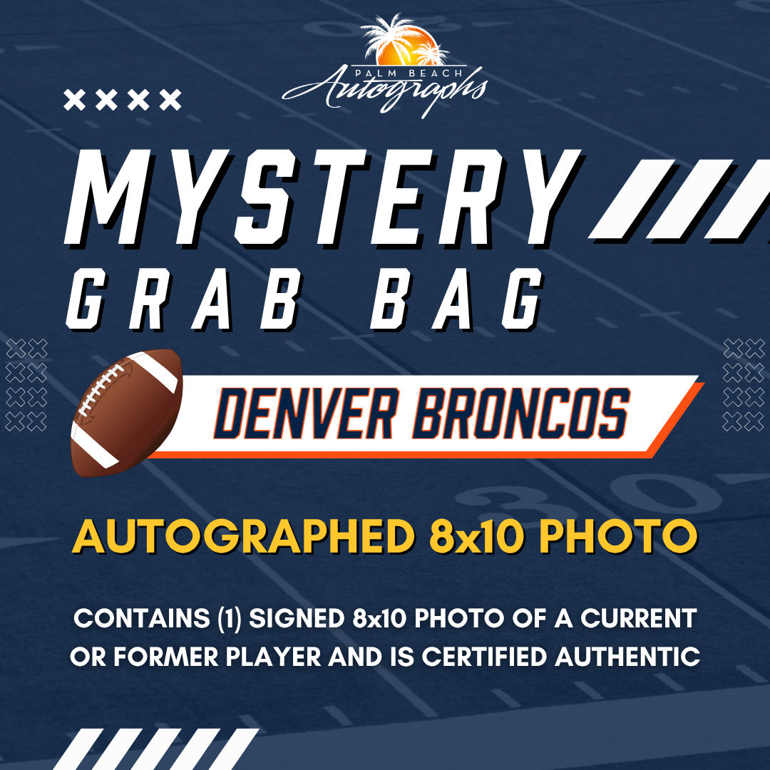 Mystery Grab Bag - Denver Broncos NFL 8x10 Autographed Photo