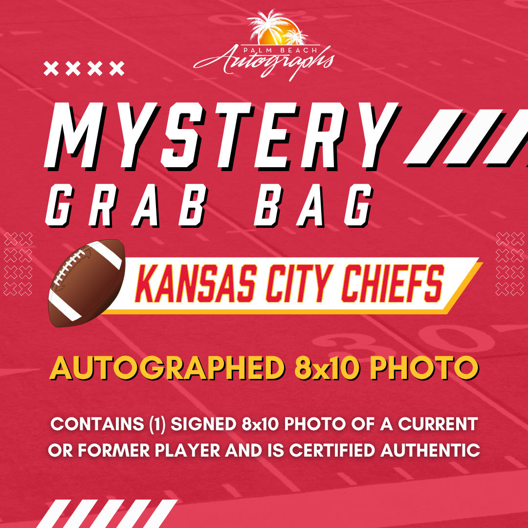 Mystery Grab Bag - Kansas City Chiefs NFL 8x10 Autographed Photo