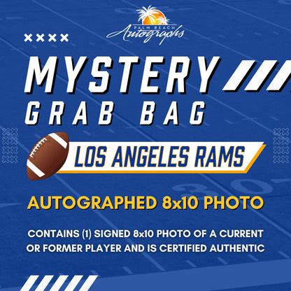 Mystery Grab Bag - Los Angeles Rams NFL 8x10 Autographed Photo