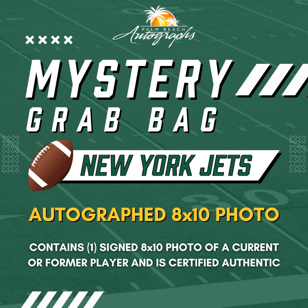 Mystery Grab Bag - New York Jets NFL 8x10 Autographed Photo