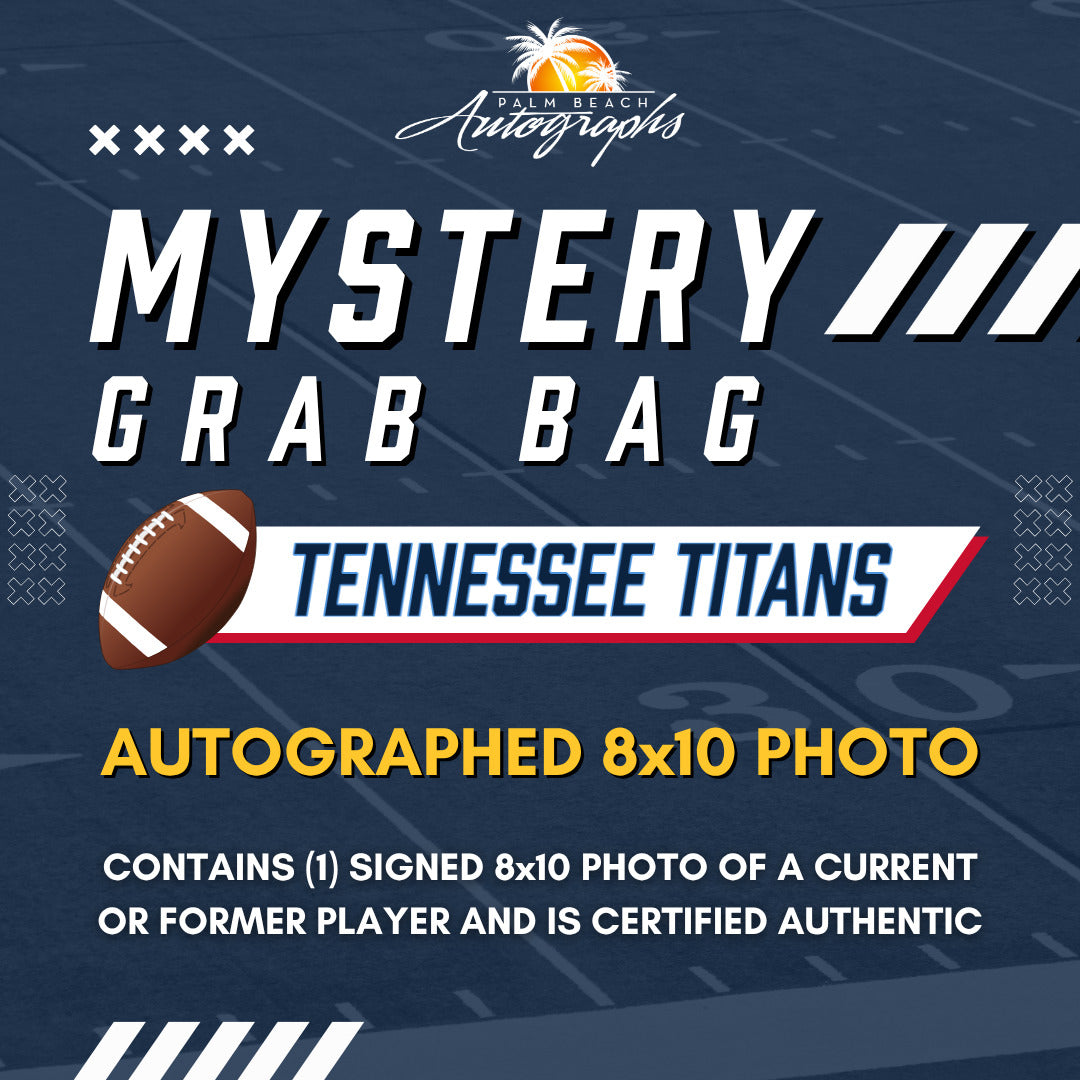 Mystery Grab Bag - Tennessee Titans NFL 8x10 Autographed Photo